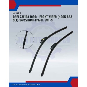 Front Wiper (Hook BBA Set)-Opel Zafira 1999-24/22 Inch-119781S/SWF-S Front Wiper (Hook BBA Set)-Opel Zafira 1999-24/22 Inch-119781S/SWF-S