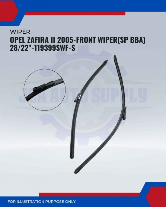 Front Wiper (SP BBA)-Opel Zafira II 2005-28/22inch-119399/SWF-S Front Wiper (SP BBA)-Opel Zafira II 2005-28/22inch-119399/SWF-S