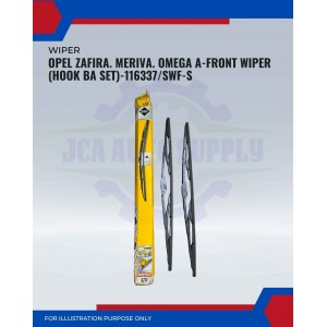 Front Wiper (Hook BA)-Opel Zafira. Meriva-Omega A-24/24Inch-116337SWF-S