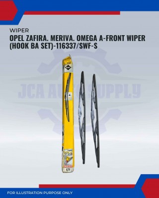 Front Wiper (Hook BA)-Opel Zafira. Meriva-Omega A-24/24Inch-116337SWF-S