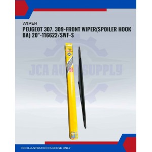 Front Wiper (Spoiler Hook BA)-Peugeot 307. SW 309-28inch-117622/SWF-S