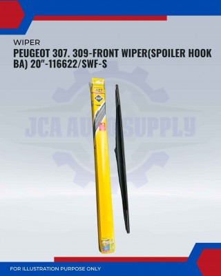 Front Wiper (Spoiler Hook BA)-Peugeot 307. SW 309-28inch-117622/SWF-S