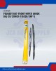 Front Wiper (Hook BA)-Peugeot 607-26/21 Inch-116338SWF-S Front Wiper (Hook BA)-Peugeot 607-26/21 Inch-116338SWF-S