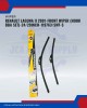 Front Wiper (Hook BBA Set)-Renault Laguna II 2001-24/20 Inch-119763/SWF-S