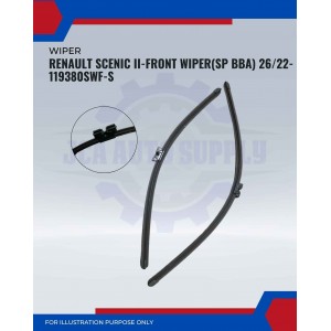 Front Wiper (SP BBA)-Renault Scenic II 2003-26/22inch-119380/SWF-S Front Wiper (SP BBA)-Renault Scenic II 2003-26/22inch-119380/SWF-S