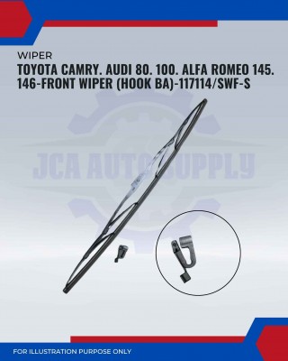 Front Wiper (Hook BA)-Toyota Camry. Audi 80. 100. Alfa Romeo 145. 146-21Inch-117114SWF-S Front Wiper (Hook BA)-Toyota Camry. Audi 80. 100. Alfa Romeo 145. 146-21Inch-117114SWF-S