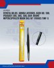 Front Wiper (Spoiler Hook BA)-Toyota Hilux. Honda Accord. Audi 80. 100. Peugeot 205. 305. 505. 604-18inch-117602/SWF-S