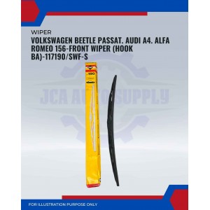 Front Wiper (Hook BA)-Volkswagen Beetle Passat. Audi A4. Alfa Romeo 156-21Inch-117190SWF-S