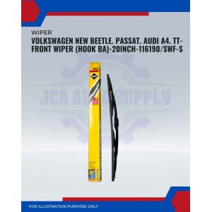 Front Wiper (Hook BA)-Volkswagen New Beetle. Passat. Audi A4. TT-20 Inch-116190SWF-S