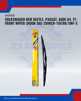 Front Wiper (Hook BA)-Volkswagen New Beetle. Passat. Audi A4. TT-20 Inch-116190SWF-S