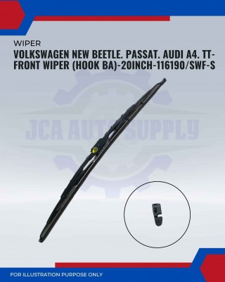 Front Wiper (Hook BA)-Volkswagen New Beetle. Passat. Audi A4. TT-20 Inch-116190SWF-S