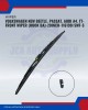 Front Wiper (Hook BA)-Volkswagen New Beetle. Passat. Audi A4. TT-20 Inch-116190SWF-S Front Wiper (Hook BA)-Volkswagen New Beetle. Passat. Audi A4. TT-20 Inch-116190SWF-S
