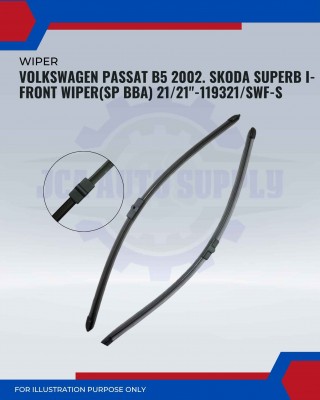 Front Wiper (SP BBA)-Volkswagen Passat B5 2002. Skoda Superb I-21/21inch-119321/SWF-S