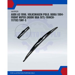 Front Wiper (Hook BA)-Audi A3. Volkswagen Polo. Bora 1994-9 Inch-117192SWF-S Front Wiper (Hook BA)-Audi A3. Volkswagen Polo. Bora 1994-9 Inch-117192SWF-S