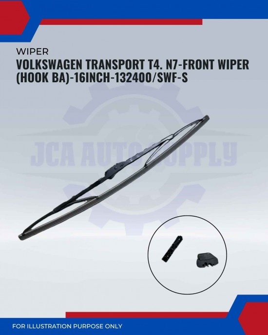 Front Wiper (Hook BA)-Volkswagen Transport T4. N7-16 Inch-132400SWF-S Front Wiper (Hook BA)-Volkswagen Transport T4. N7-16 Inch-132400SWF-S