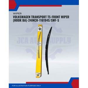 Front Wiper (Hook BA)-VolkswagenTransporter T5-24 Inch-116194SSWF-S