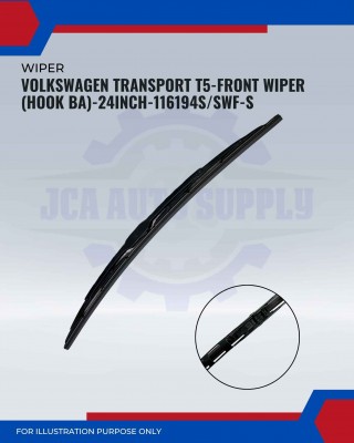 Front Wiper (Hook BA)-VolkswagenTransporter T5-24 Inch-116194SSWF-S