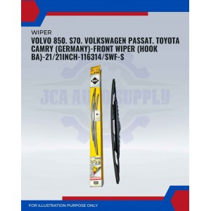 Front Wiper (Hook BA)-Volvo 850. S70. Volkswagen Passat. Toyota Camry (Germany)-21/21 Inch-116314SWF-S