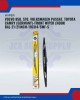 Front Wiper (Hook BA)-Volvo 850. S70. Volkswagen Passat. Toyota Camry (Germany)-21/21 Inch-116314SWF-S Front Wiper (Hook BA)-Volvo 850. S70. Volkswagen Passat. Toyota Camry (Germany)-21/21 Inch-116314SWF-S