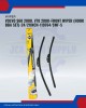 Front Wiper (Hook BBA Set)-Volvo S60 2000. V70 2000-24/21 Inch-119764/SWF-S