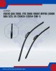 Front Wiper (Hook BBA Set)-Volvo S60 2000. V70 2000-24/21 Inch-119764/SWF-S
