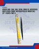 Front Wiper (Spoiler Hook BA)-Volvo S60. S80. S90. XC90. BMW X5. Mercedes Benz W168-24inch-116619/SWF-S