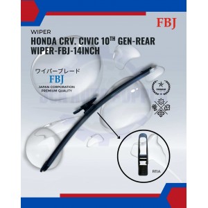 Honda CRV. Civic 10TH Gen-Rear Wiper-FBJ-14inch