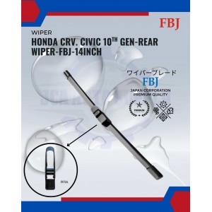 Honda CRV. Civic 10TH Gen-Rear Wiper-FBJ-14inch