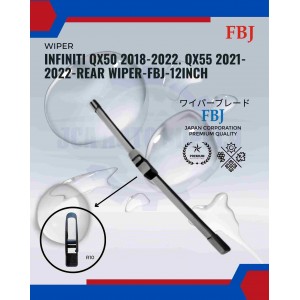 Infiniti QX50 2018-2022. QX55 2021-2022-Rear Wiper-FBJ-12Inch