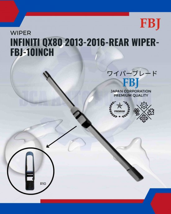 Infiniti QX80 2013-2016-Rear Wiper-FBJ-10Inch Infiniti QX80 2013-2016-Rear Wiper-FBJ-10Inch