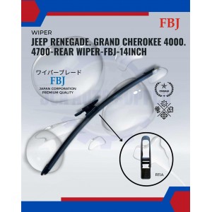 Jeep Renegade. Grand Cherokee 4000. 4700-Rear Wiper-FBJ-14inch