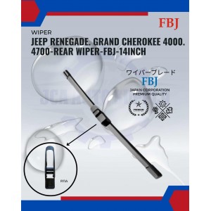 Jeep Renegade. Grand Cherokee 4000. 4700-Rear Wiper-FBJ-14inch