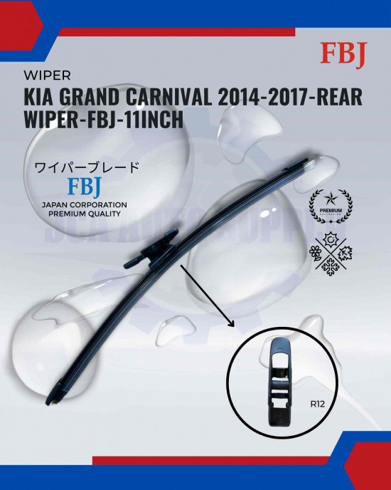 Kia Grand Carnival 2014-2017-Rear Wiper-FBJ-11Inch