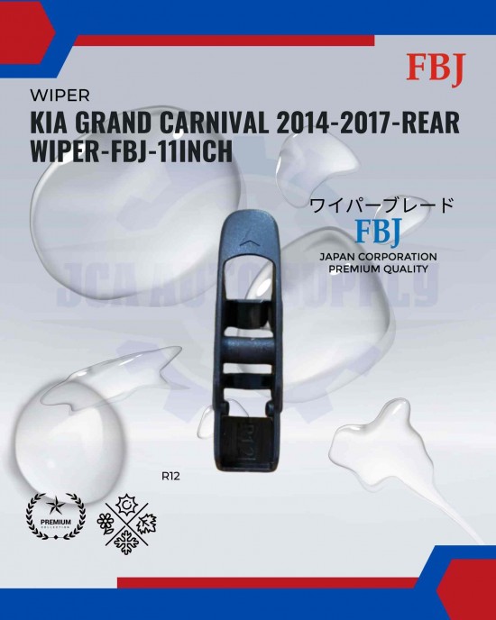 Kia Grand Carnival 2014-2017-Rear Wiper-FBJ-11Inch