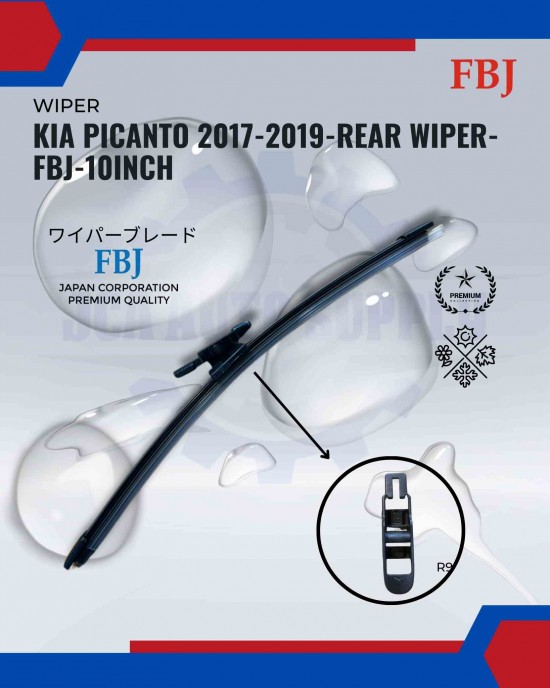 Kia Picanto 2017-2019-Rear Wiper-FBJ-10inch