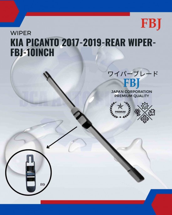 Kia Picanto 2017-2019-Rear Wiper-FBJ-10inch