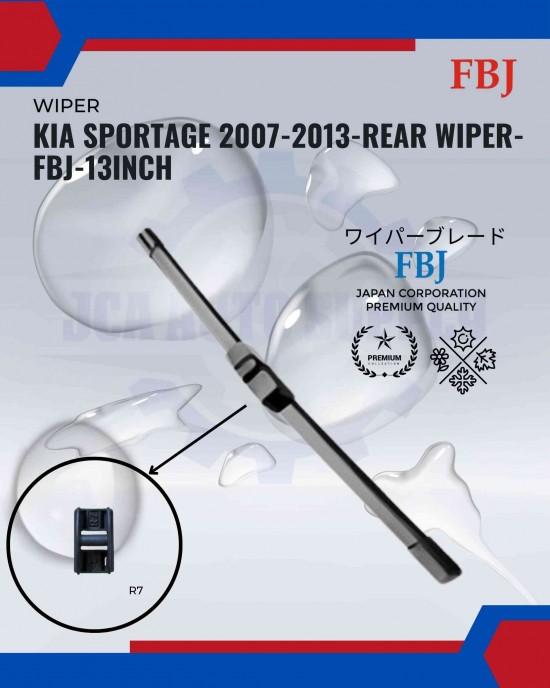 Kia Sportage 2007-2013-Rear Wiper-FBJ-13inch Kia Sportage 2007-2013-Rear Wiper-FBJ-13inch