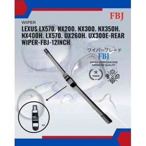 Lexus LX570. NX200. NX300. NX350H. NX400H. LX570. UX260H. UX300E-Rear Wiper-FBJ-12inch