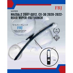 Mazda 2 2007-2012. CX-30 2020-2022-Rear Wiper-FBJ-14Inch