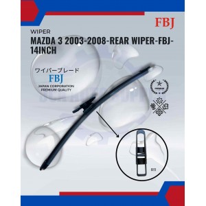 Mazda 3 2003-2008-Rear Wiper-FBJ-14inch