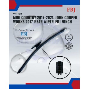 Mini Country 2017-2021. John Cooper Works 2017-Rear Wiper-FBJ-9inch