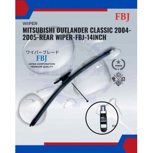Mitsubishi Outlander Classic 2004-2005-Rear Wiper-FBJ-14inch