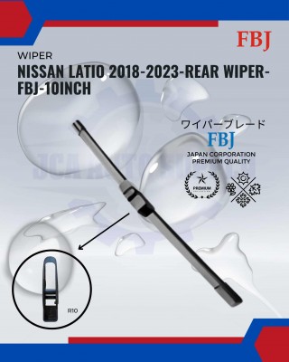 Nissan Latio 2018-2023-Rear Wiper-FBJ-10inch