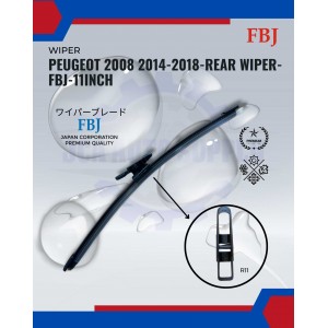 Peugeot 2008 2014-2018-Rear Wiper-FBJ-10inch