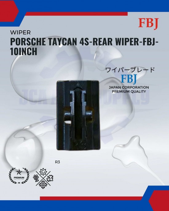 Showing image for Porsche Taycan 4S 2023-Rear Wiper-FBJ-10inch Porsche Taycan 4S 2023-Rear Wiper-FBJ-10inch WIPER-WIPER TANK MOTOR-WIPER NOZZLE image