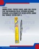 Rear Wiper-Honda Civic. Toyota Yaris. Audi 100. Volvo 240. Volkswagen Polo. Citroen Belingo. Evasion. Alfa Romeo 147-16 Inch-116108SWF-S Rear Wiper-Honda Civic. Toyota Yaris. Audi 100. Volvo 240. Volkswagen Polo. Citroen Belingo. Evasion. Alfa Romeo 147-16 Inch-116108SWF-S