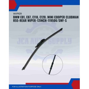 Rear Wiper-BMW E81, E87, E118, E120. Mini Cooper Clubman R55-12inch-116506/SWF-S