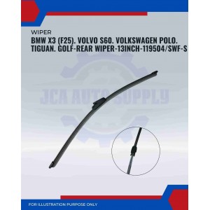 Rear Wiper-BMW X3(F25). Volvo S60. Volkswagen Polo. Tiguan. Golf-13inch-116504/SWF-S