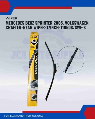 Rear Wiper-Mercedes Benz Sprinter 2005. Volkswagen Crafter-17inch-116508/SWF-S