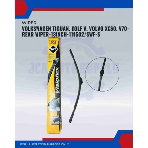 Rear Wiper-Volkswagen Tiguan. Golf V. Volvo XC60. V70-13inch-116502/SWF-S